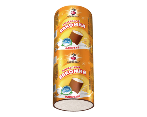 Мороженое ФИЛЕВСКОЕ Филевская Лакомка  90г Пломбир в шоколадной глазури 25,6% БЗМЖ