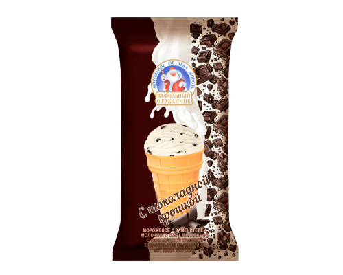 Мороженое ОТ ДЕДА МОРОЗА 70г С шоколадной крошкой 10%