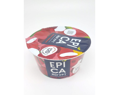 Йогурт EPICA вишня-черешня 4,8%, без змж, Россия, 130г