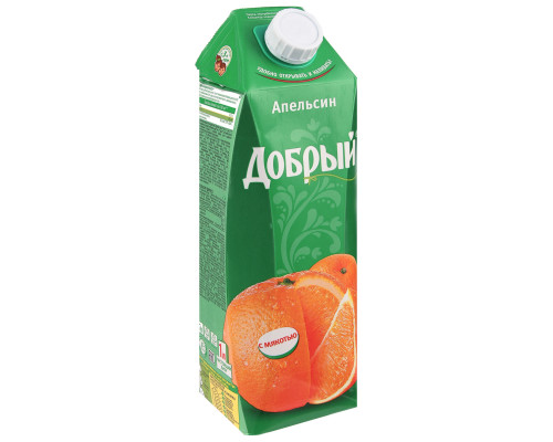 Нектар ДОБРЫЙ Апельсин, Россия, 1л
