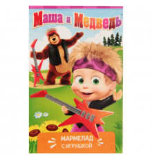 Мармелад SWEET BOX Маша и медведь + подарок, Россия, 10 г 
