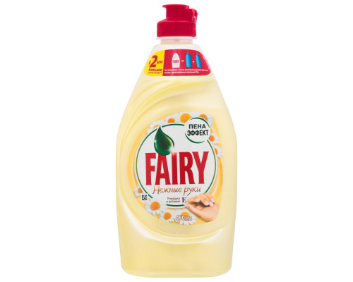 Средство д/мытья посуды "Fairy" 450мл Нежные ручки ромашка и вит.Е
