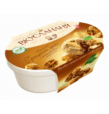 Мороженое ВКУСЛАНДИЯ 450г  грецкий орех с кленовым сиропом 15,9% БЗМЖ