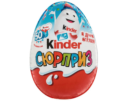 Шоколадное яйцо "Kinder Сюрприз" 20г м/ф