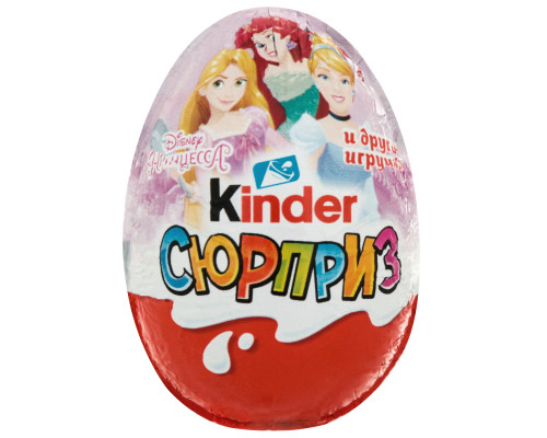 Шоколадное яйцо "Kinder Сюрприз" 20г м/ф