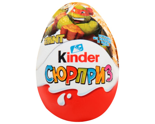 Шоколадное яйцо "Kinder Сюрприз" 20г в ассортименте