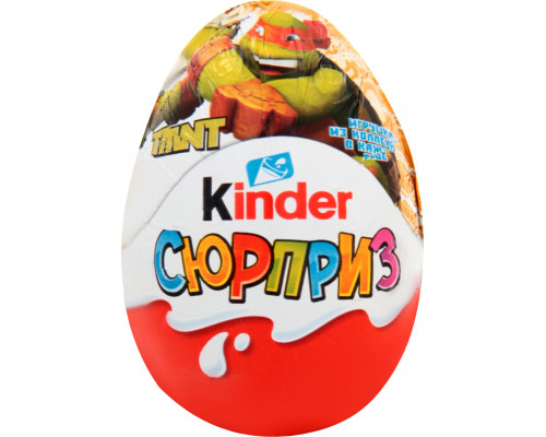 Шоколадное яйцо "Kinder Сюрприз" 20г в ассортименте