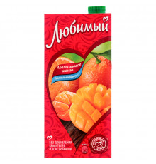 Напиток ЛЮБИМЫЙ Апельсиновое манго, Россия, 0,95 л 