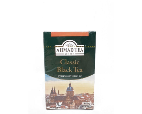 Чай AHMAD TEA Classic Black черный классический, Россия, 100 г 