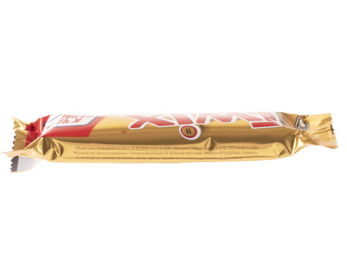Печенье песочное TWIX с карамелью, покрытое молочным шоколадом, Россия, 55г (2*27,5г) 