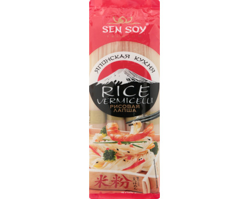 Лапша SEN SOY рисовая Rice Vermicelli, Китай, 300г