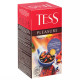 Чай TESS Pleasure разовый, черный байховый с ароматом тропических фруктов, пакетированный, Россия, 37,5 г (1.5 г*25)
