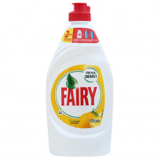 Средство д/мытья посуды "Fairy" 450мл Сочный лимон пл/б