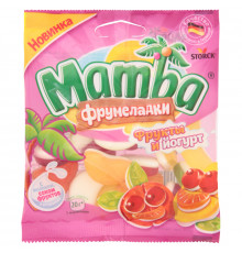 Мармелад  MAMBA Фрумеладки Фрукты и йогурт, Германия, 72 г