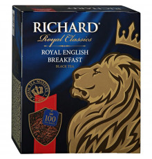 Чай RICHARD Royal English Breakfast, Россия, 200 г (100*2 г)