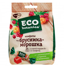 Конфеты "Eco-botanica" 200г брусника-морошка с раст.экстр.