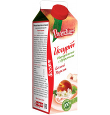 Йогурт питьевой РАДОСТИНО белый персик 2%, без змж, Россия, 450г