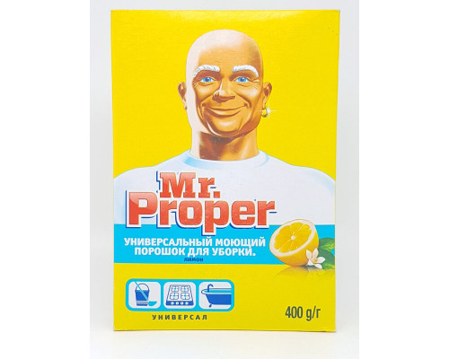 Порошок моющий "Mr.Proper" 400г универсальный Лимон для уборки