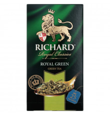 Чай RICHARD Royal Green, китайский, Россия, 50 г (25*2 г)  