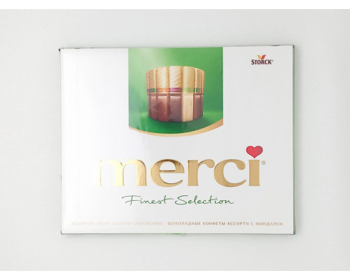 Набор конфет "Merci" 250г Finest Select.(4 вида) с мин.тв/у 