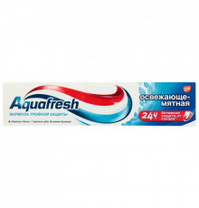 Зубная паста "Аquafresh" 100мл Освежающе-мятная 