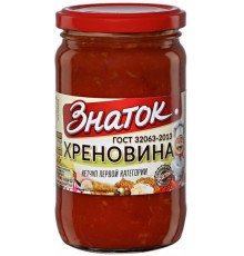Соус Знаток ХРЕНОВИНА томатный, Россия, 360 г 