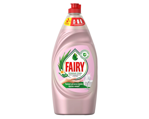 Ср.для мытья посуды "Fairy" 900мл ар.роз.жасмина и алоэ вера