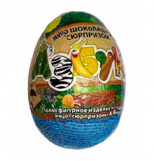 Яйцо шоколадное "Азбука" 23г изд.фигурное с сюрпризом 