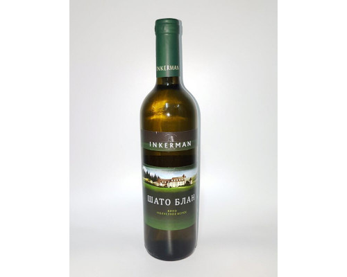 Вино "Шато Блан" 0.7л. белое п/сухое 11.5-13.5% 