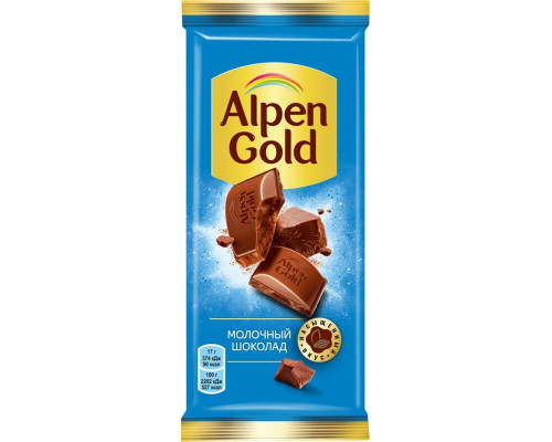 Шоколад "Альпен Гольд" 85г молочный м/у
