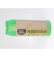 Биопакеты для мусора "Master Fresh" 30шт (35л) 