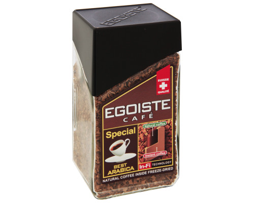 Кофе EGOISTE Special, натуральный, сублимированный, молотый в растворе, Швейцария, 100 г