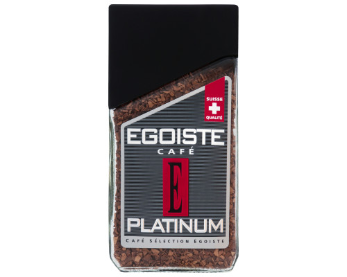 Кофе EGOISTE Platinum, натуральный, сублимированный, из сортов Арабики, Швейцария, 100 г