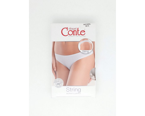 Трусы женские "Conte" Natural String LST 2000 94/S