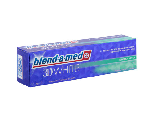 Зубная паста "Blend-A-Med" 3D White 100мл Нежная мята