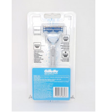 Бритва "Gillette" Skinguard Sensitive со сменной кассетой 