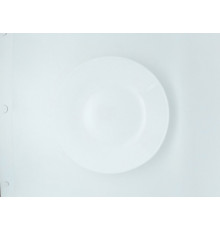 Тарелка суповая WHITE BASIC 21,5см 