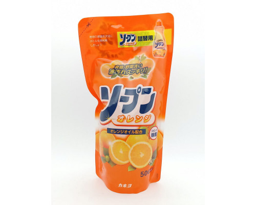 Жидкость д/мытья посуды "Kaneyo-Сладкий апельсин" 500мл м/у
