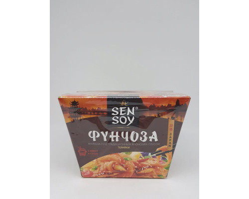 Фунчоза SEN SOY Premium под традиционным японским соусом Терияки, Россия, 125г