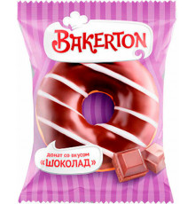 Донат Bakerton со вкусом "Шоколад" 55г изд хлеб жарен глазир 