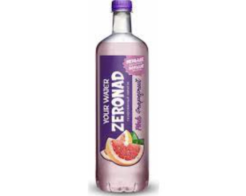 Напиток безалкогольный ZERONAD Грейпфрут, газированный, Беларусь, 1л