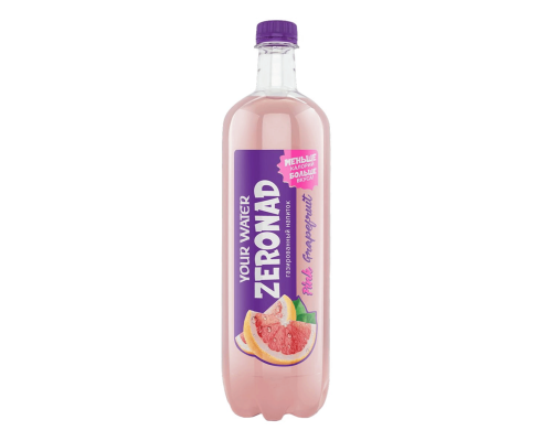Напиток безалкогольный ZERONAD Грейпфрут, газированный, Беларусь, 1л