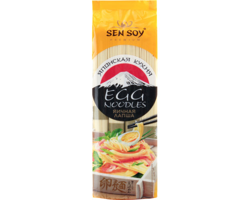 Лапша SEN SOY яичная Egg Noodles, Китай, 300г