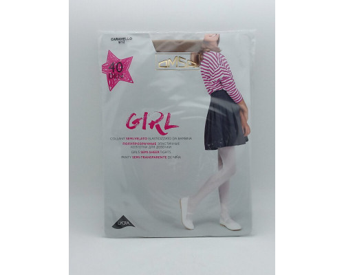 Колготки "Omsa" Girl Collant kids 40den 9-12 Caramello