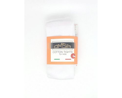 Колготки "Omsa" Collant kids 11С01-2 гладь 128-134 Bianco