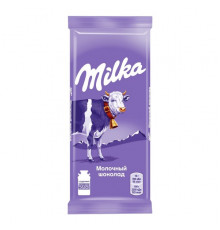Шоколад "Milka" 85г молочный м/у