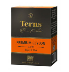 Чай TERNS черный, цейлонский, байховый, листовой, Шри-Ланка, 100 г 