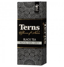 Чай TERNS черный, цейлонский, с ароматом бергамота в пакетиках, Шри-Ланка, 45 г (25*1,8 г)