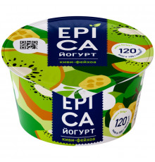 Йогурт EPICA киви-фейхоа 4,8%, без змж, Россия, 130г