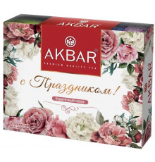 Набор чайный AKBAR Подарочный, Россия, 112,5 г (25*1,5 г)